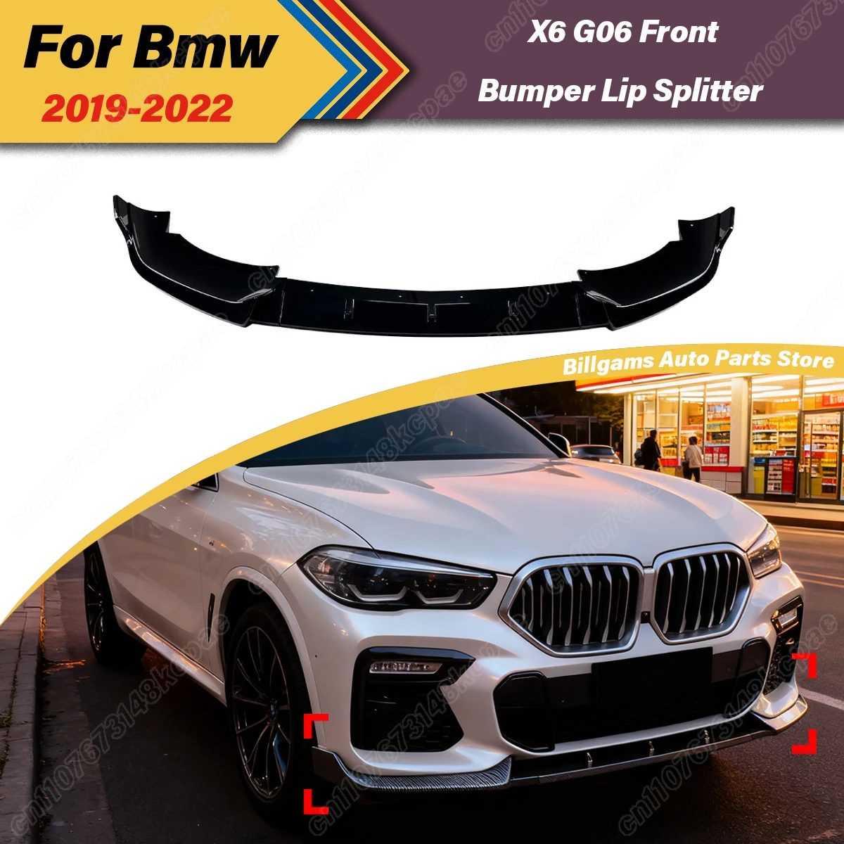 For Bmw X6 G06 M Sport 2019 2020 2021 2022 Automobile Front Bumper Spoiler Board Splitter Lip Modification Decoration Body Kit
For Bmw X6 G06 M Sport 2019 2020 2021 2022 Automobile Front Bumper Spoiler Board Splitter Lip Modification Decoration Body Kit