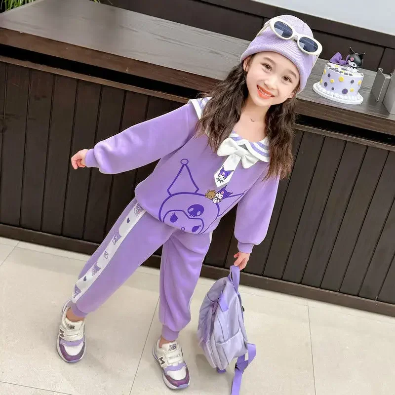 Girly Heart Kawaii Fashion Baby Shirt Pants Set Spring Autumn Cute Cartoon Sanrio Ins Sports Children Clothing Gifts for Kids
Girly Heart Kawaii Fashion Baby Shirt Pants Set Spring Autumn Cute Cartoon Sanrio Ins Sports Children Clothing Gifts for Kids