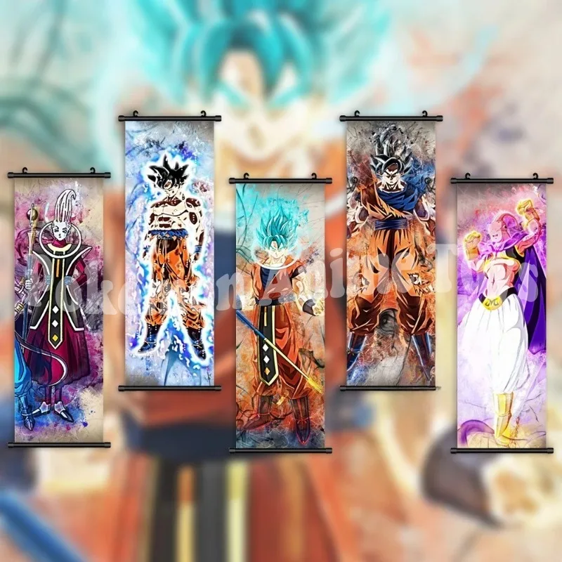 Wall Artwork Anime Canvas Dragon Ball Pictures Goku Painting Vegeta IV Printed Poster Son Gohan Hanging Scrolls Home Decoration
Wall Artwork Anime Canvas Dragon Ball Pictures Goku Painting Vegeta IV Printed Poster Son Gohan Hanging Scrolls Home Decoration