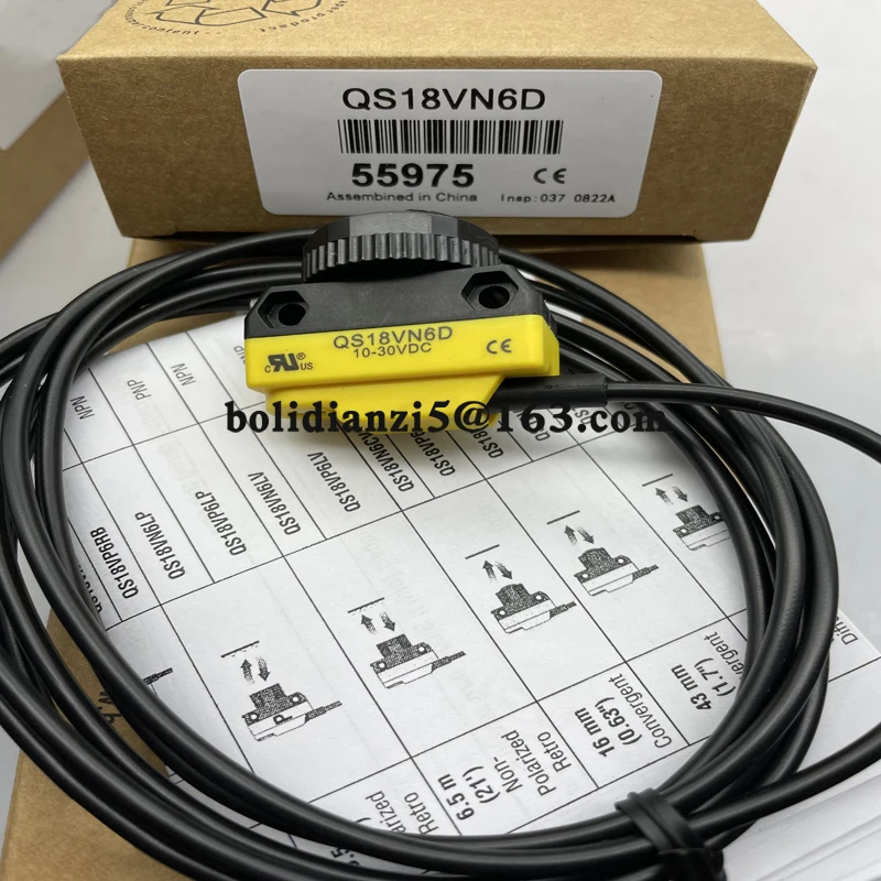 Fast delivery QS18VN6D QS18VP6D QS18VN6LP QS18VP6LP QS18VN6R+QS186E QS18VP6R+QS186E Photoelectric switch
Fast delivery QS18VN6D QS18VP6D QS18VN6LP QS18VP6LP QS18VN6R+QS186E QS18VP6R+QS186E Photoelectric switch
