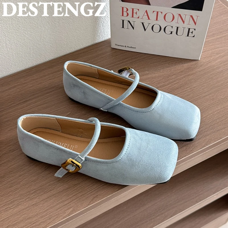 Marie Janes Flats Shoes Women Loafers Sandals Square Toe Woman Sneakers Summer 2025 Trend Shallow Sport Soft Sole Suede Zapatos
Marie Janes Flats Shoes Women Loafers Sandals Square Toe Woman Sneakers Summer 2025 Trend Shallow Sport Soft Sole Suede Zapatos