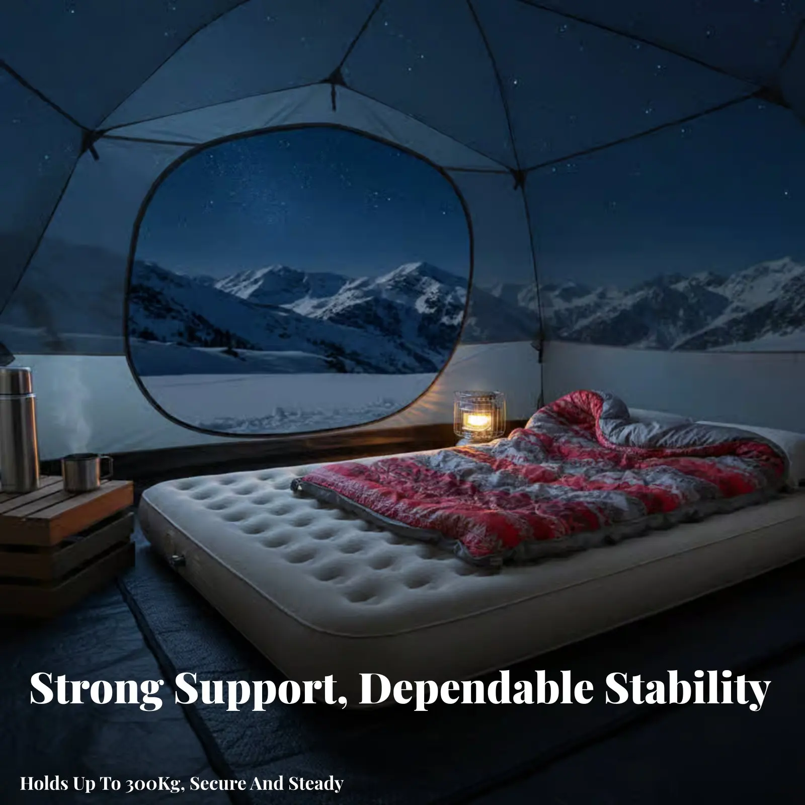 Inflatable Mattress, Double Bed, Automatic Inflation, 2m Wide, Outdoor Camping, Three-Person, Moisture-Resistant
Inflatable Mattress, Double Bed, Automatic Inflation, 2m Wide, Outdoor Camping, Three-Person, Moisture-Resistant