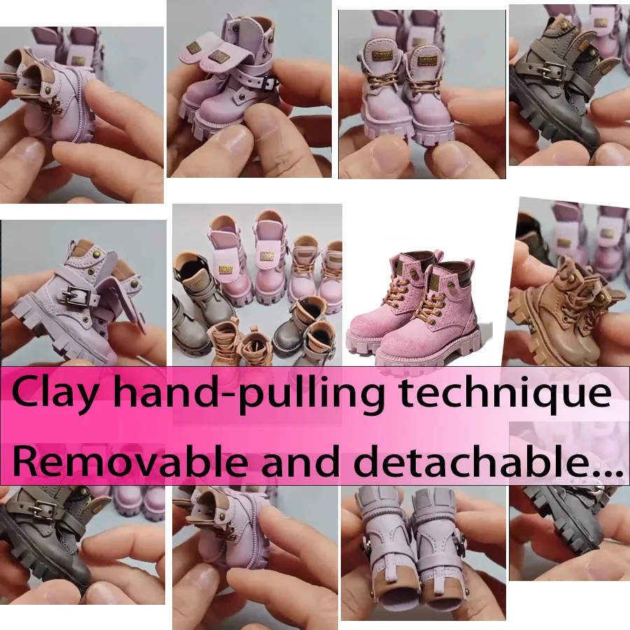 Customized handmade clay shoes with realistic texture.Removable and wearable. Customized according to the provided pictures
Customized handmade clay shoes with realistic texture.Removable and wearable. Customized according to the provided pictures