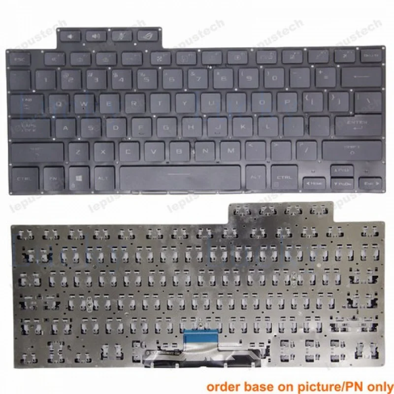 Черная клавиатура (американская раскладка) для ASUS Zephyrus ROG 16 G16 GA503 15 G15 GU603 GU603H
Черная клавиатура (американская раскладка) для ASUS Zephyrus ROG 16 G16 GA503 15 G15 GU603 GU603H