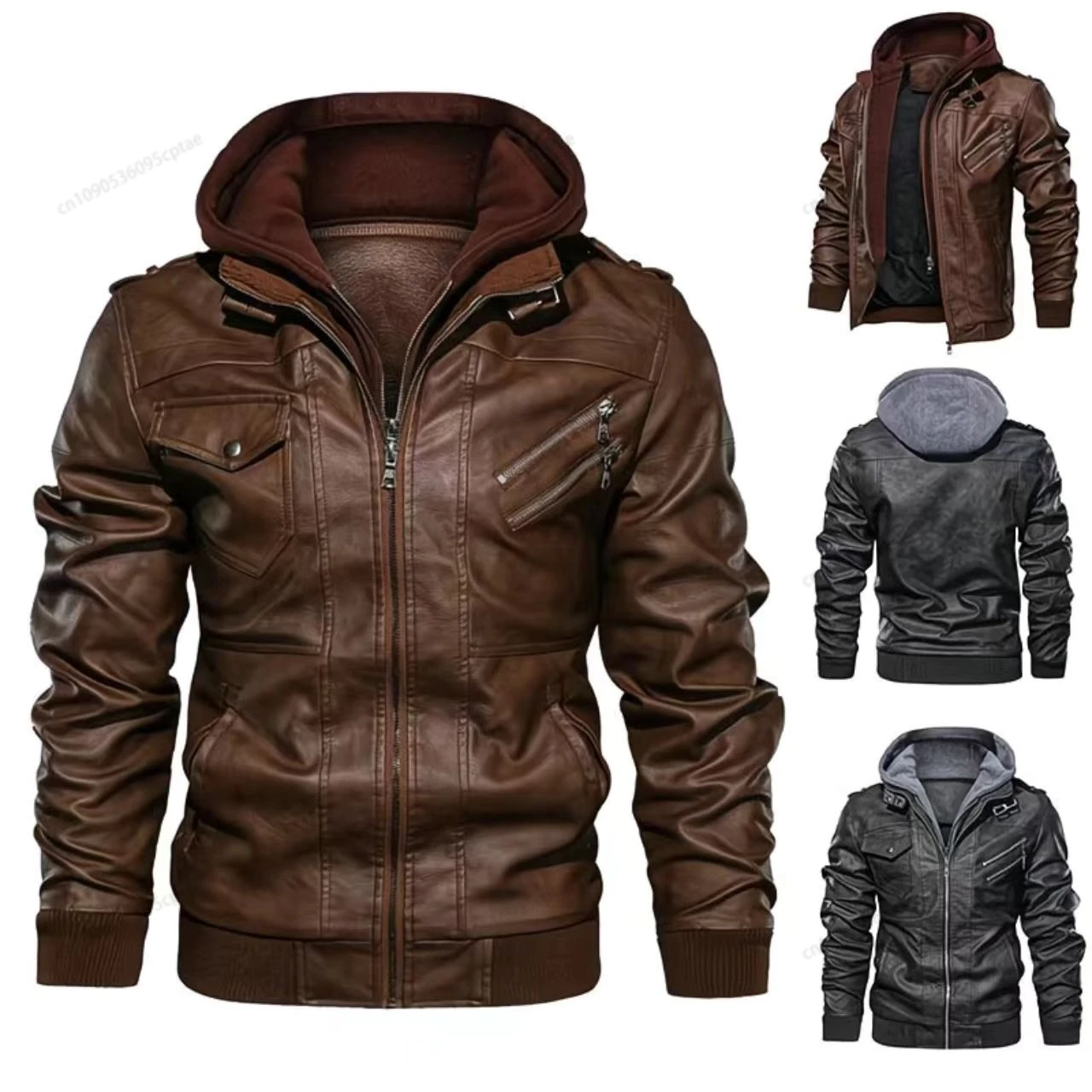 Motorcycle Leather Jackets Man Casual Fashion Motorcycle Coat Slim Fit Lapel PU Jackets Autumn Anti-wind Leather Coat Male
Motorcycle Leather Jackets Man Casual Fashion Motorcycle Coat Slim Fit Lapel PU Jackets Autumn Anti-wind Leather Coat Male