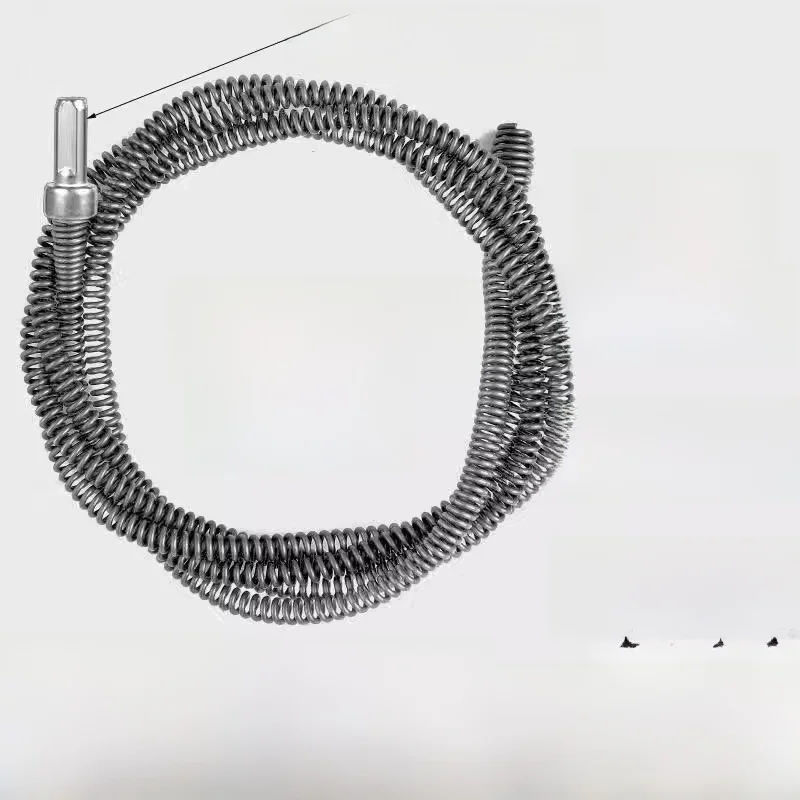 Drill Pipe Unblocker Kitchen Bathroom Toilet Spring Unblock Machine 3 Meter Spring Household Cleaning Tool
Drill Pipe Unblocker Kitchen Bathroom Toilet Spring Unblock Machine 3 Meter Spring Household Cleaning Tool