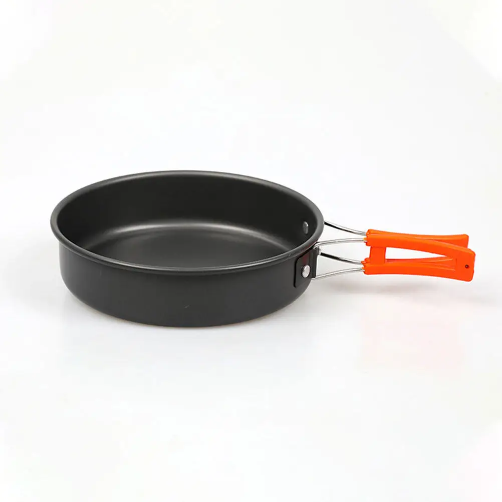 Набор портативной походной посуды для 2-3 человек: кастрюля, сковорода, чайник для кемпинга, пикника и походов
Набор портативной походной посуды для 2-3 человек: кастрюля, сковорода, чайник для кемпинга, пикника и походов