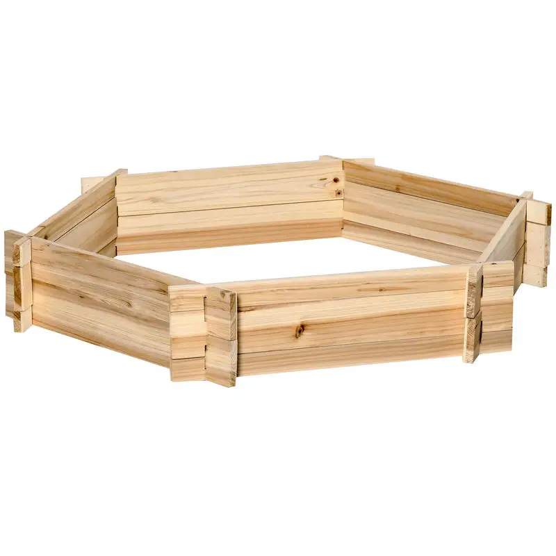 Outsunny 39'' x 36'' Screwless Raised Garden Bed, Hexagon Planter Box DIY Herb Garden
Outsunny 39'' x 36'' Screwless Raised Garden Bed, Hexagon Planter Box DIY Herb Garden