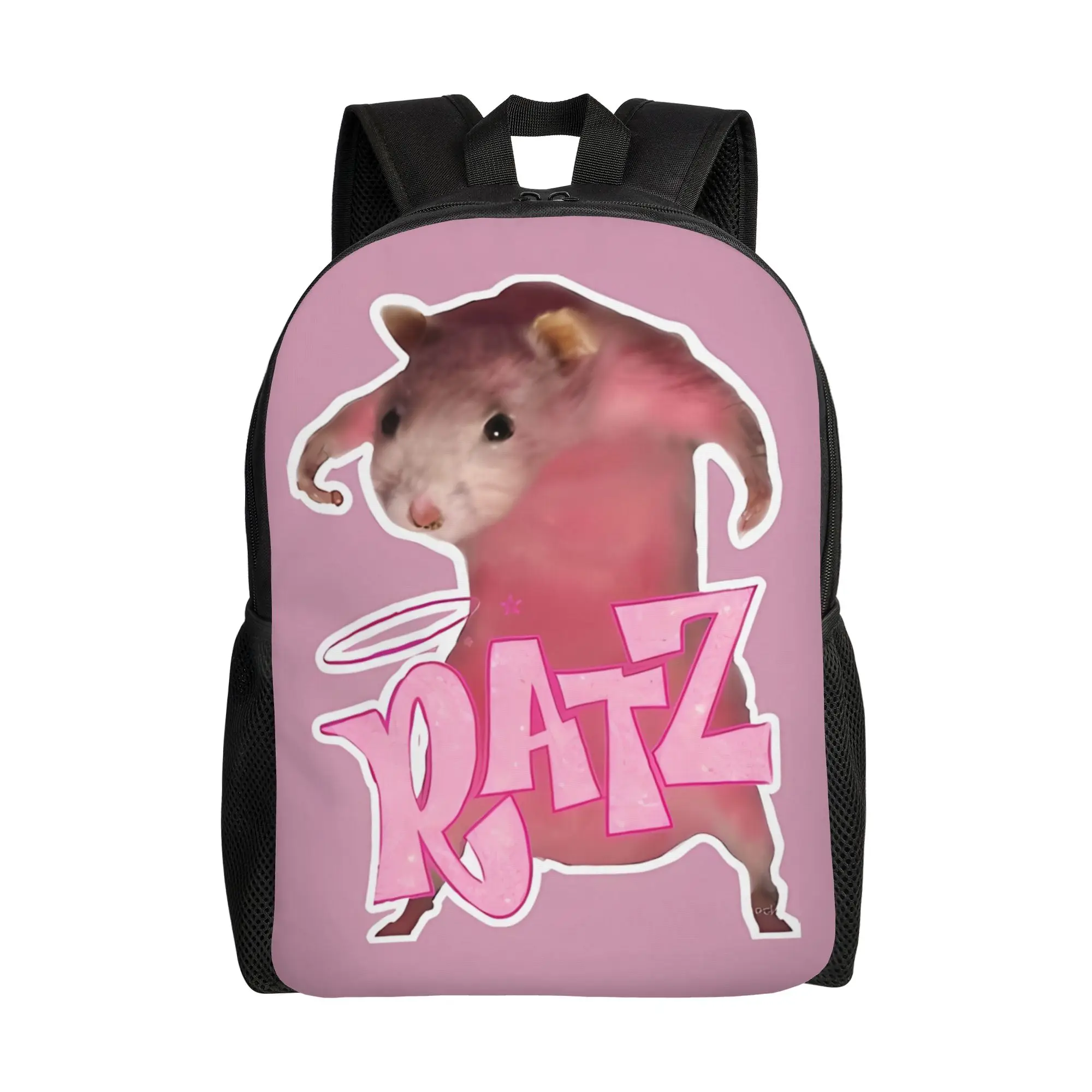 Back to school season Meme Rucksack Pink Rat Ratz Female Daily Backpack
Back to school season Meme Rucksack Pink Rat Ratz Female Daily Backpack