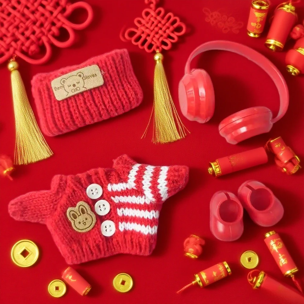 Модная одежда для 17 см Labubu, 6,7-дюймовая кукольная одежда, куклы и аксессуары, милые украшения, маленькая одежда (не кукла)
Модная одежда для 17 см Labubu, 6,7-дюймовая кукольная одежда, куклы и аксессуары, милые украшения, маленькая одежда (не кукла)