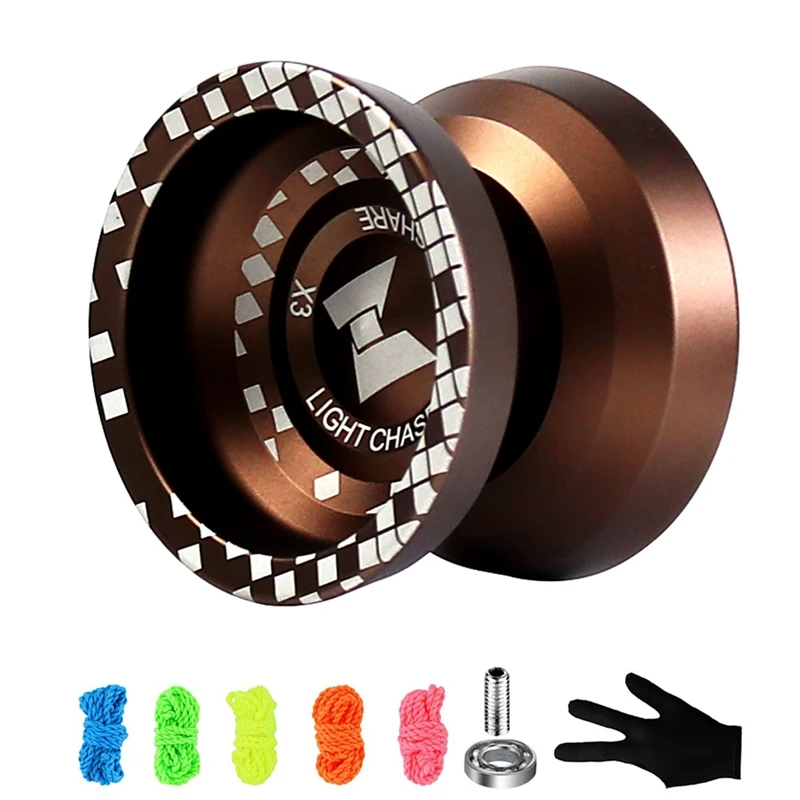 Йо-Йо LESHARE Magic Yoyo Pro X3 для продвинутых игроков, йо-йо для начинающих, йо-йо из алюминия для детей
Йо-Йо LESHARE Magic Yoyo Pro X3 для продвинутых игроков, йо-йо для начинающих, йо-йо из алюминия для детей