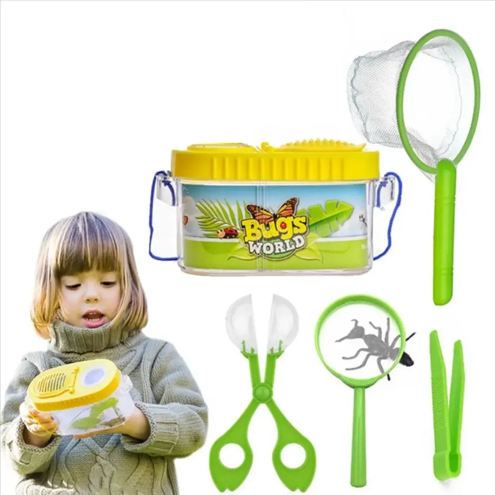 With Magnifying Glass Outdoor Nature Exploration Tool Explorer Kit Transparent Camping Kit & Bug Catcher Kit Waterproof
With Magnifying Glass Outdoor Nature Exploration Tool Explorer Kit Transparent Camping Kit & Bug Catcher Kit Waterproof
