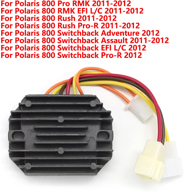 Motorcycle Voltage Regulator Rectifier For Polaris 800 Pro RMK Switchback EFI L/C Rush Pro-R Adventure Assault Motor Accessories
Motorcycle Voltage Regulator Rectifier For Polaris 800 Pro RMK Switchback EFI L/C Rush Pro-R Adventure Assault Motor Accessories
