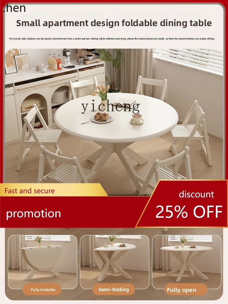 HXL white folding dining table dining table cream style new space saving dining table
HXL white folding dining table dining table cream style new space saving dining table