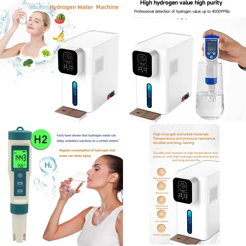 Water Generator 1000ml/min 3-in-1 H2 Water Machine with SPE PEM Technology for Home Office Travel
Water Generator 1000ml/min 3-in-1 H2 Water Machine with SPE PEM Technology for Home Office Travel