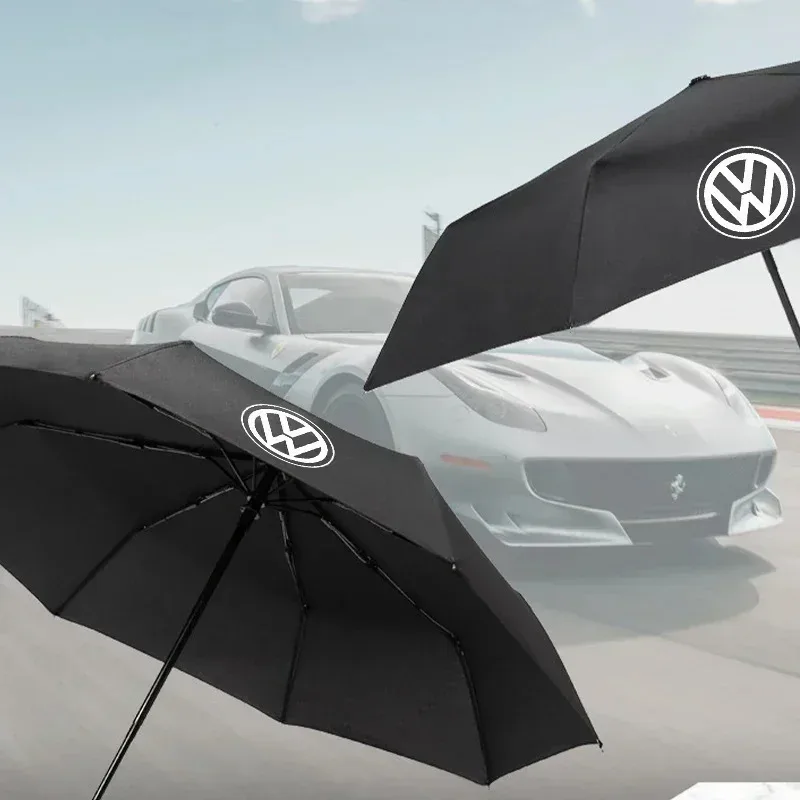 Car Portable Folding Automatic Umbrella Rain 3 Folding Umbrellas For Volkswagen GOLF Polo Tiguan VW CADDY PASSAT
Car Portable Folding Automatic Umbrella Rain 3 Folding Umbrellas For Volkswagen GOLF Polo Tiguan VW CADDY PASSAT