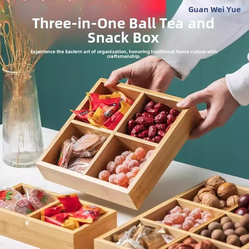 Real Wood Dry Fruit Box Tea Cooking Four Grids Wet Nine Grids Snack Pumpkin Seed Dry Fruit Ice Tea Display Rectangular Plate
Real Wood Dry Fruit Box Tea Cooking Four Grids Wet Nine Grids Snack Pumpkin Seed Dry Fruit Ice Tea Display Rectangular Plate