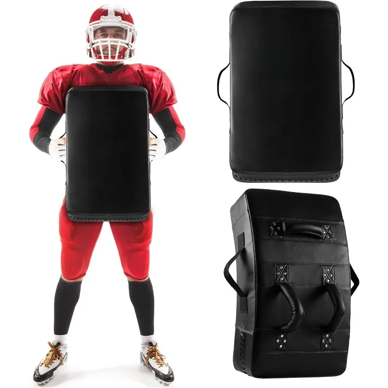 Blocking Pad, Solid Rivets & Durable Leather Shield Pads, American Football. Basketball Training Equipment, Football Blo
Blocking Pad, Solid Rivets & Durable Leather Shield Pads, American Football. Basketball Training Equipment, Football Blo