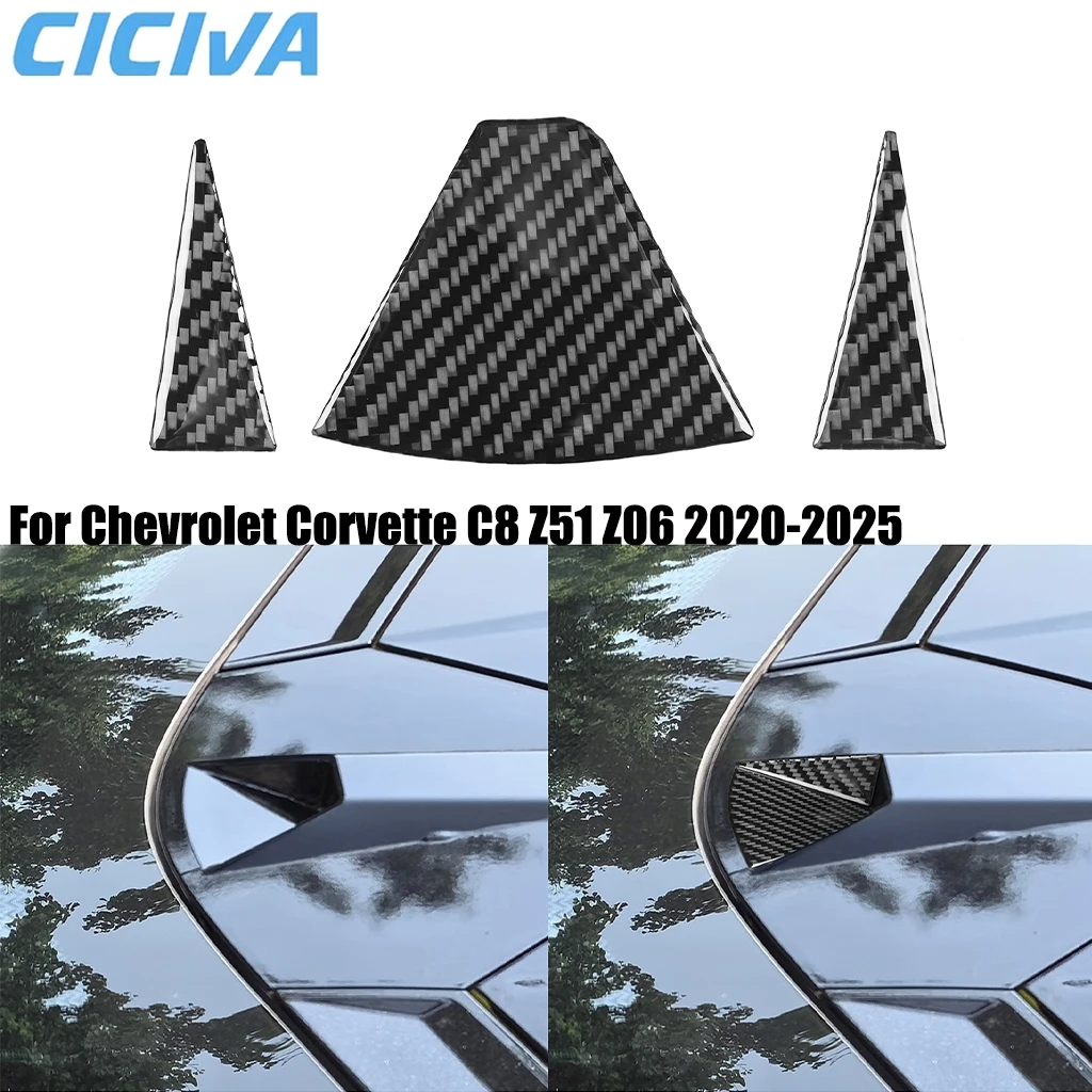 For Chevrolet Corvette C8 Z51 Z06 2020-2025 Carbon Fiber Rear Camera Exterior Decorative Cover Tuning Sticker Car Accessories
For Chevrolet Corvette C8 Z51 Z06 2020-2025 Carbon Fiber Rear Camera Exterior Decorative Cover Tuning Sticker Car Accessories