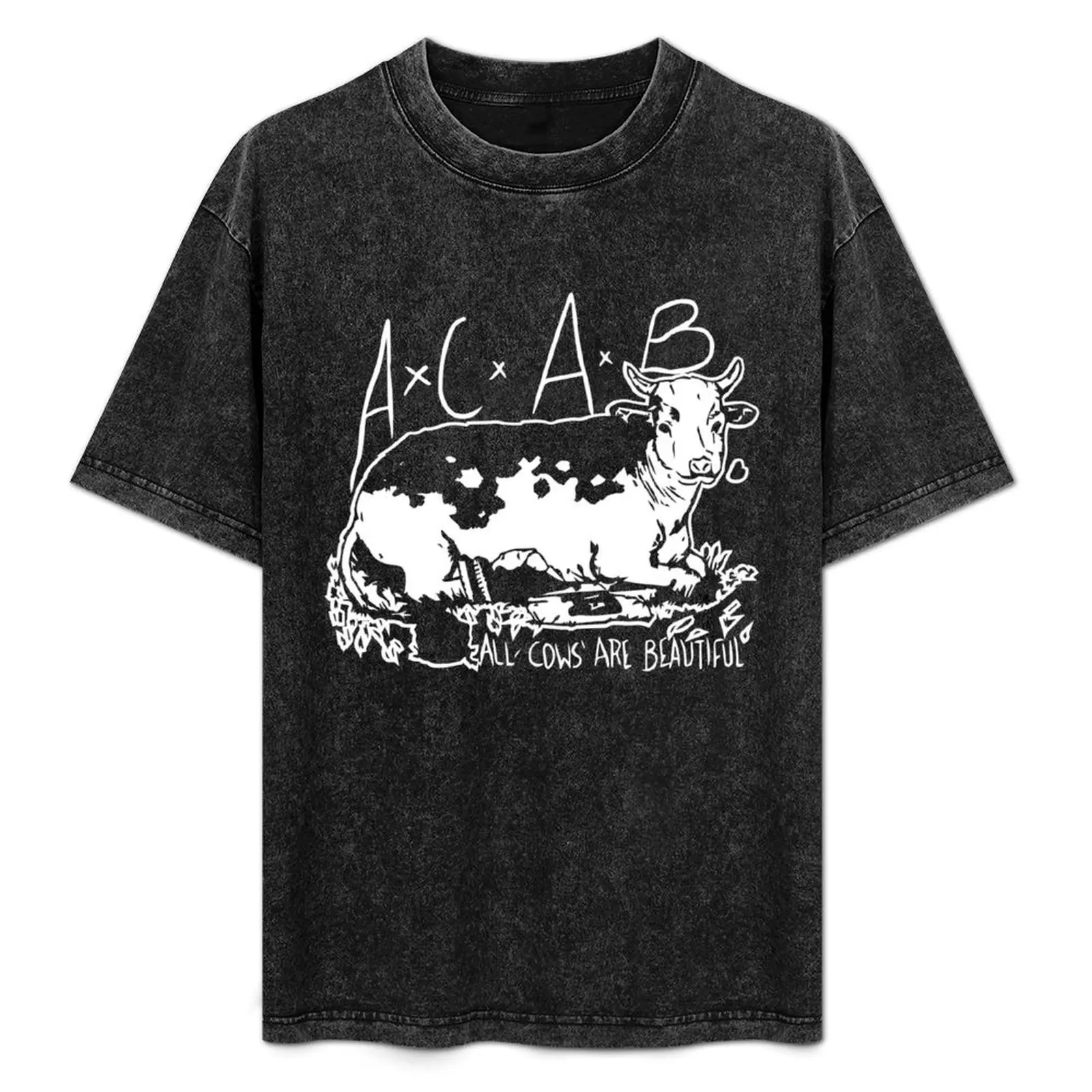 ALL COWS ARE BEAUTIFUL ACAB 1312 PUNK VEGAN T-Shirt Large Size Casual Tee Shirt
ALL COWS ARE BEAUTIFUL ACAB 1312 PUNK VEGAN T-Shirt Large Size Casual Tee Shirt