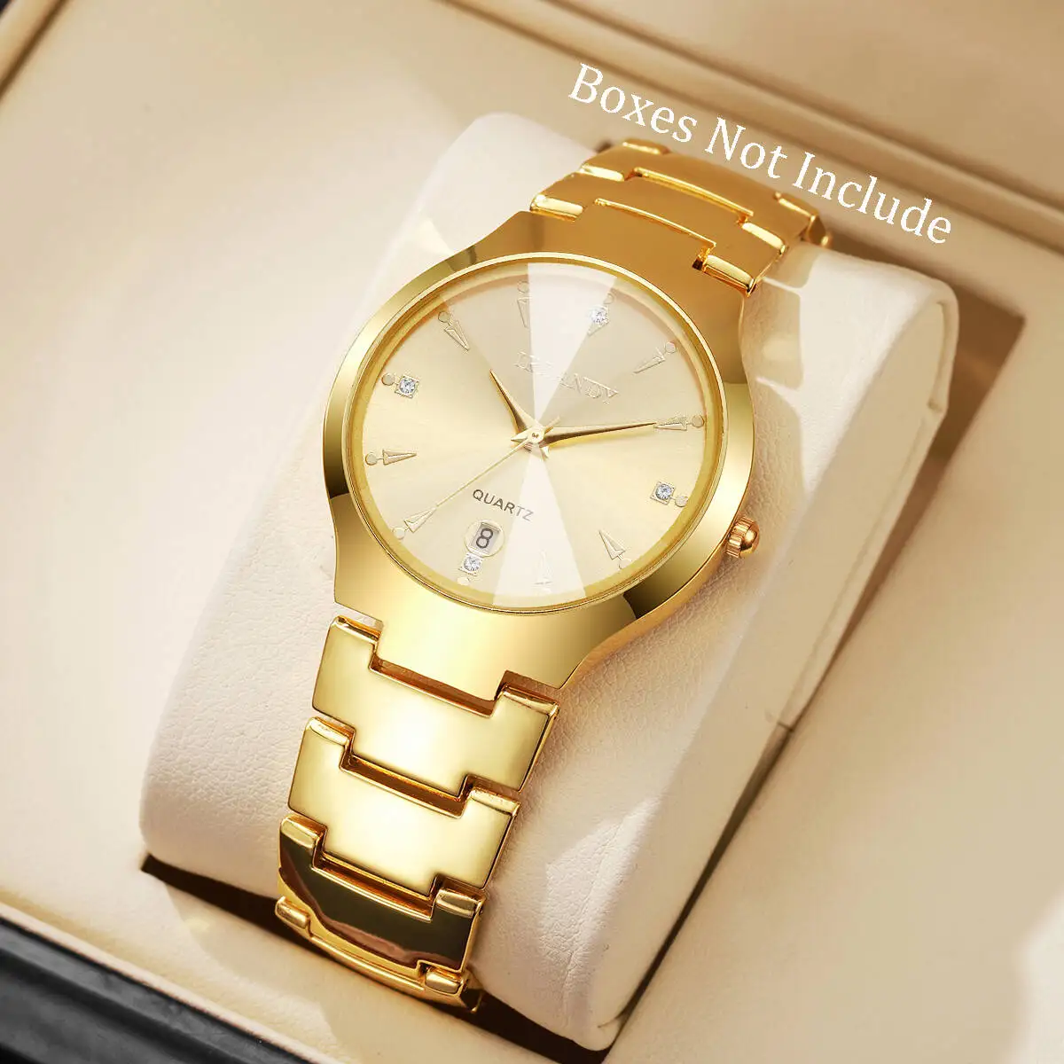 Модные мужские деловые часы с ремешком из нержавеющей стали, мужские аналоговые кварцевые наручные часы Reloj Hombre (без коробки)
Модные мужские деловые часы с ремешком из нержавеющей стали, мужские аналоговые кварцевые наручные часы Reloj Hombre (без коробки)