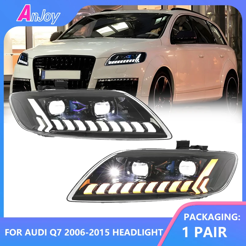 Car Headlights for Audi Q7 LED Headlight 2006-2015 Head Lamp DRL Signal Projector Lens Automotive Accessories
Car Headlights for Audi Q7 LED Headlight 2006-2015 Head Lamp DRL Signal Projector Lens Automotive Accessories