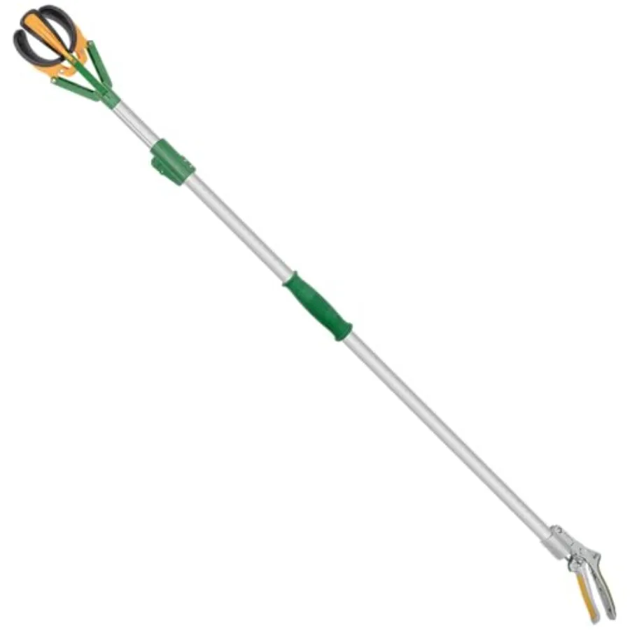 Телескопический плодосборник ZL6146A с удлиненной ручкой, 6 футов, серебристый, 3 шт. в комплекте, для использования в садах, прочный алюминий, эргономичный дизайн
Телескопический плодосборник ZL6146A с удлиненной ручкой, 6 футов, серебристый, 3 шт. в комплекте, для использования в садах, прочный алюминий, эргономичный дизайн