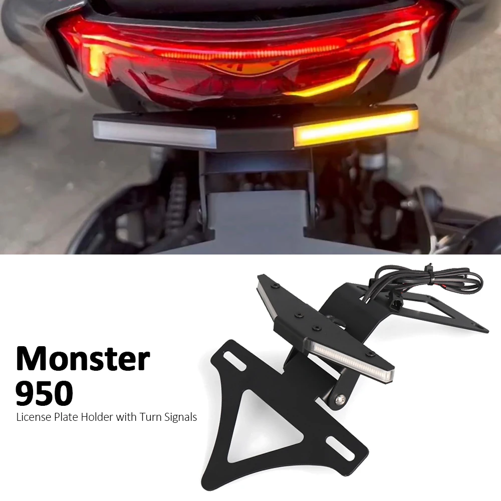 Motorcycle Fit For Ducati Monster 950 2021-2023 License Plate Holder Bracket with Lights Tail Tidy Fender Eliminator Monster950
Motorcycle Fit For Ducati Monster 950 2021-2023 License Plate Holder Bracket with Lights Tail Tidy Fender Eliminator Monster950
