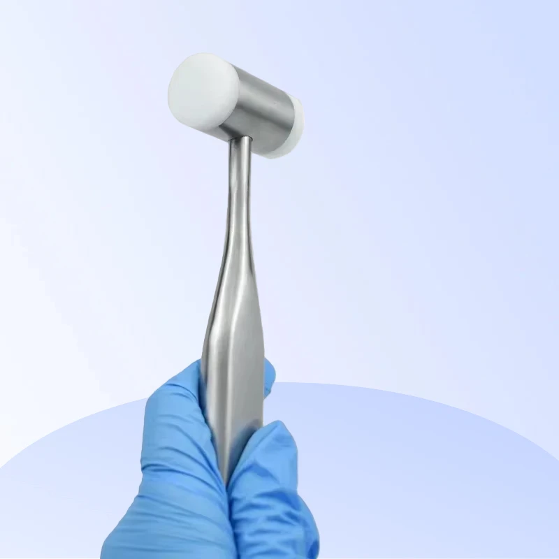 Dental Bone Hammer Double-Headed Nylon Stainless Steel Handle Autoclave Teeth Surgical Extraction Tool Dentist Instrument tool
Dental Bone Hammer Double-Headed Nylon Stainless Steel Handle Autoclave Teeth Surgical Extraction Tool Dentist Instrument tool