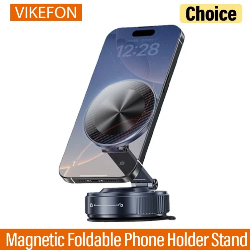 Настольный/автомобильный магнитный складной держатель для телефона, подставка, вакуумный кронштейн для мобильного телефона для Magsafe iPhone 17 ~ 12 Pro Max Samsung S25 Xiaomi
Настольный/автомобильный магнитный складной держатель для телефона, подставка, вакуумный кронштейн для мобильного телефона для Magsafe iPhone 17 ~ 12 Pro Max Samsung S25 Xiaomi