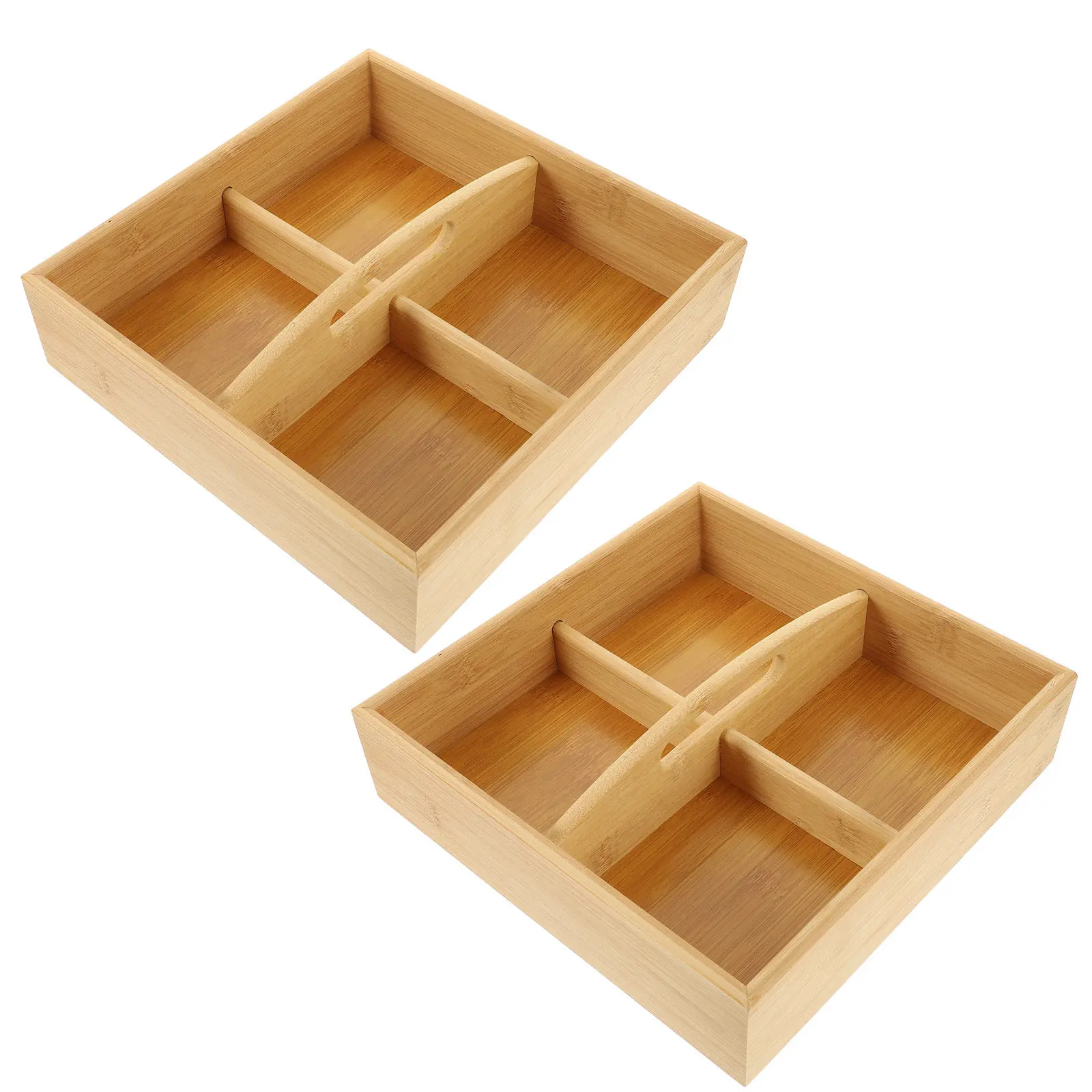 2Pcs Elegant Wood Desktop Serving Case 4-Compartment Dried Fruit Box Snack Holder Fruit Plate Cookie Tray Salad Dish Compartment
2Pcs Elegant Wood Desktop Serving Case 4-Compartment Dried Fruit Box Snack Holder Fruit Plate Cookie Tray Salad Dish Compartment