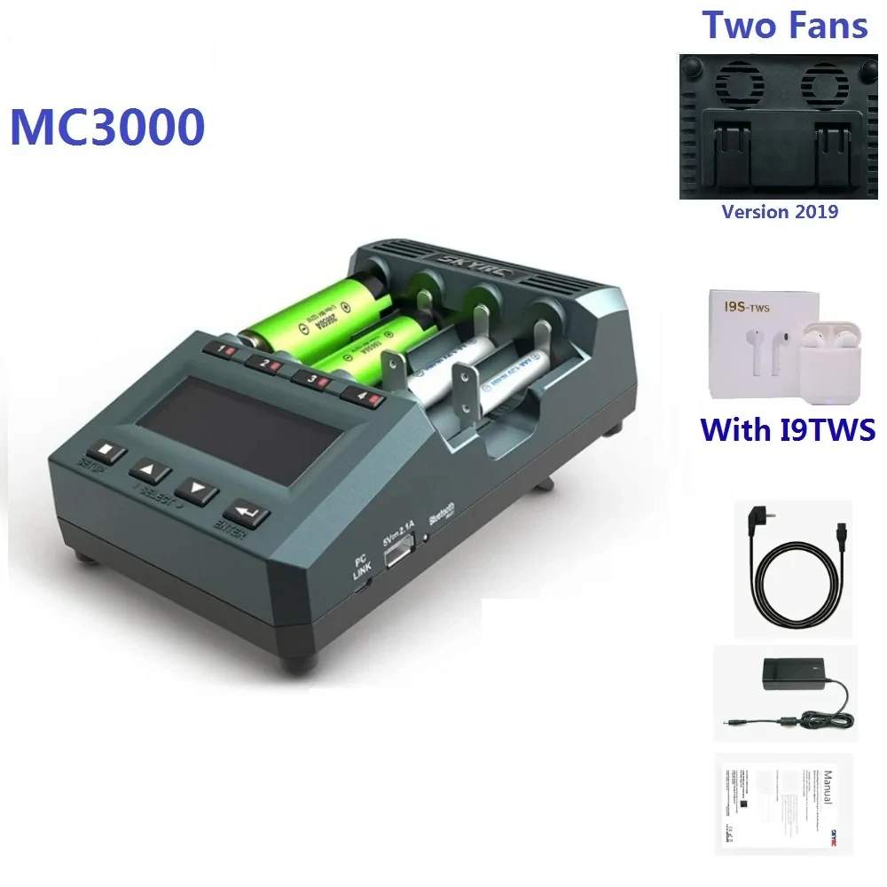 MC3000 Smart 4 Slots LCD Display UNIVERSAL BATTERY charger IPHONE /by phone for mutilcopter fpv rc drone
MC3000 Smart 4 Slots LCD Display UNIVERSAL BATTERY charger IPHONE /by phone for mutilcopter fpv rc drone
