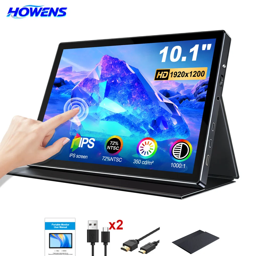 Портативный дисплей HOWENS 10,1 дюйма, 60 Гц, разрешение 1920*1200, TN-панель, 520 кд/м² ㎡ Портативный промышленный монитор с яркостью 3 мс и откликом 3 мс
Портативный дисплей HOWENS 10,1 дюйма, 60 Гц, разрешение 1920*1200, TN-панель, 520 кд/м² ㎡ Портативный промышленный монитор с яркостью 3 мс и откликом 3 мс