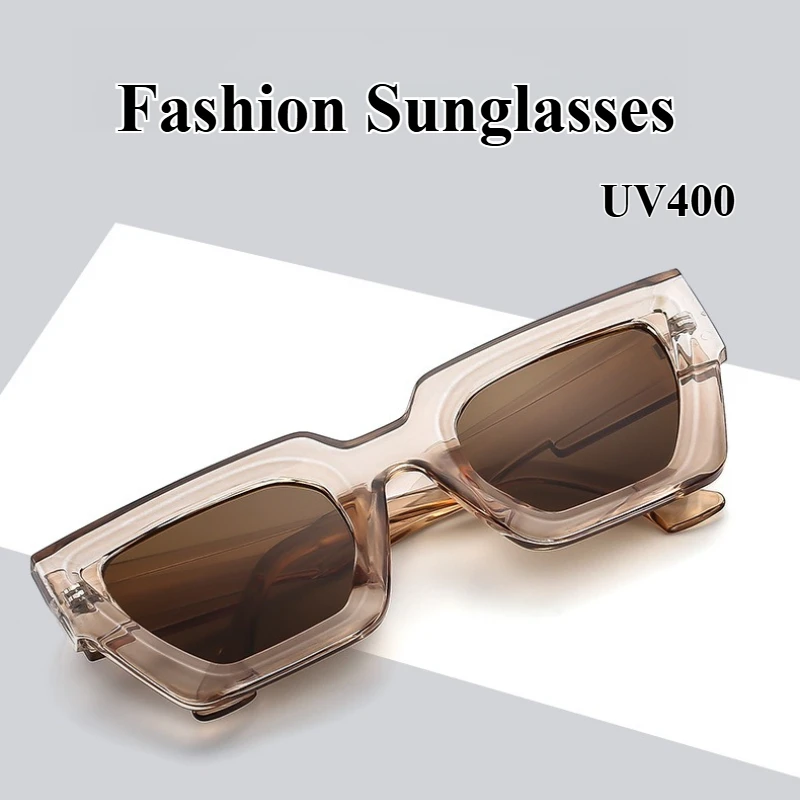 Fashion New Ladies Square Frame Sunglasses Simple Fashion Large Frame Sunglasses Outdoor UV400 Travel Driving Essential Glasses
Fashion New Ladies Square Frame Sunglasses Simple Fashion Large Frame Sunglasses Outdoor UV400 Travel Driving Essential Glasses