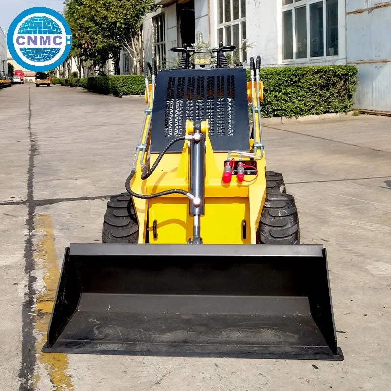 CNM-S360 Mini Skid Steer Loader Stand-on Small Wheel Skid Steer Loader CE EPA Euro 5 Engine Customized Farm Garden Use
CNM-S360 Mini Skid Steer Loader Stand-on Small Wheel Skid Steer Loader CE EPA Euro 5 Engine Customized Farm Garden Use