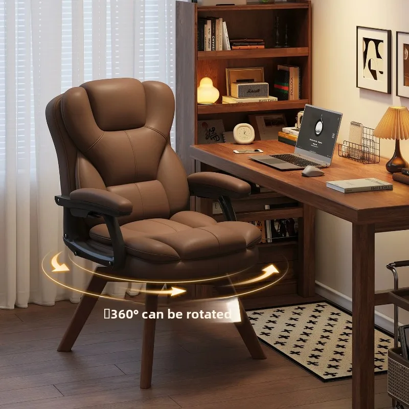Retro Style Adjustable Swivel Desk Chair Ergonomic Back Support Beech Outer Eight Legs Soft Double Padding for Bedroom Student
Retro Style Adjustable Swivel Desk Chair Ergonomic Back Support Beech Outer Eight Legs Soft Double Padding for Bedroom Student