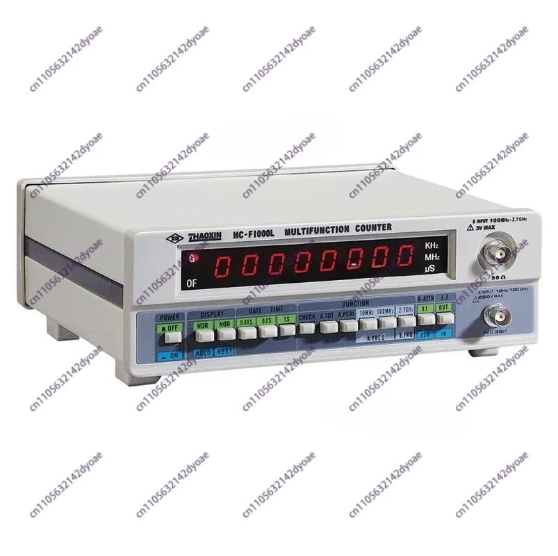 Frequency Meter 2.7G Frequency Crystal Oscillator Signal Counter Test 8 Led Display Hc-F2700L
Frequency Meter 2.7G Frequency Crystal Oscillator Signal Counter Test 8 Led Display Hc-F2700L