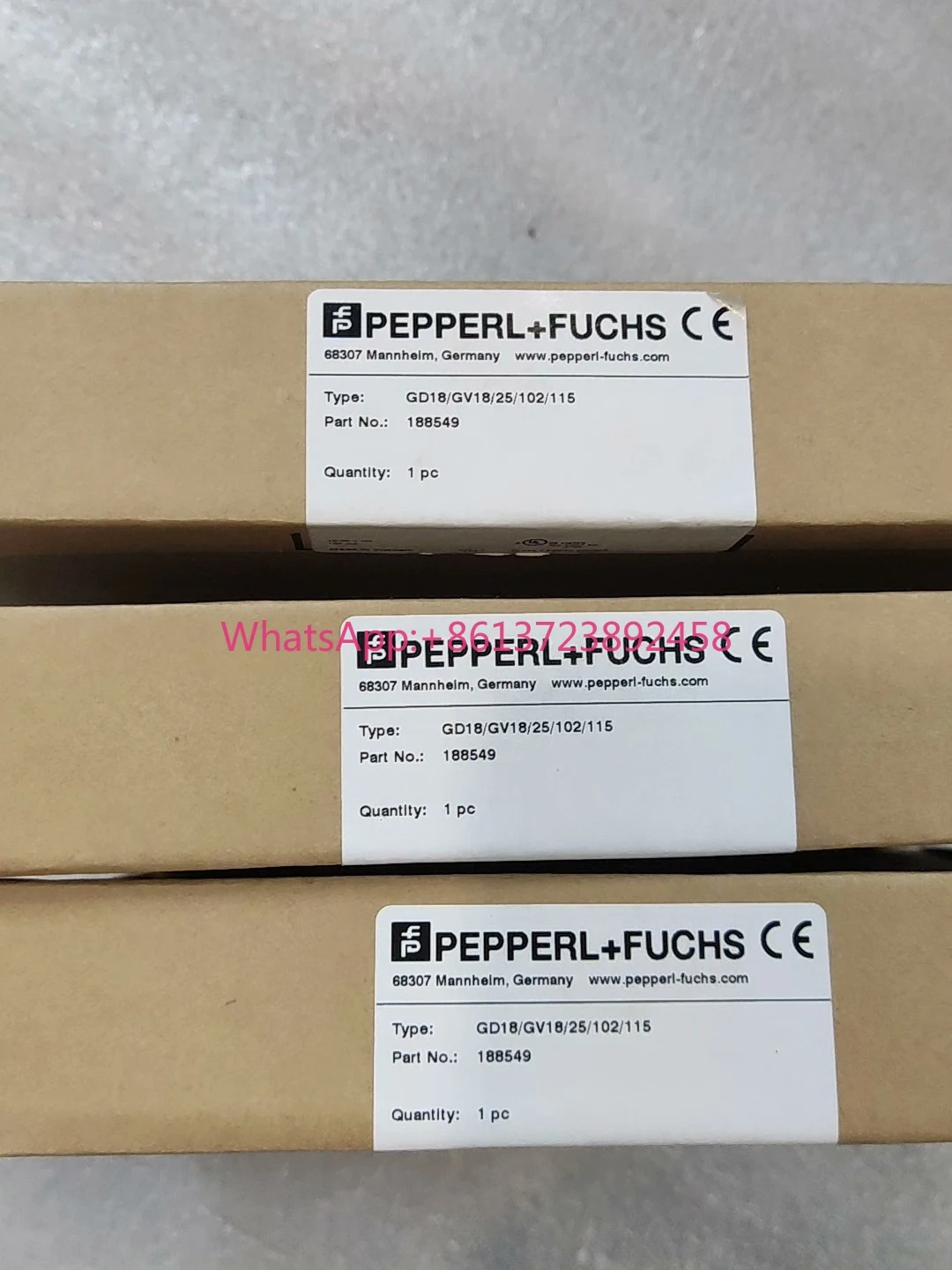 PEPPERL + FUCHS photoelectric sensor GD18/GV18/25/102/115 high quality
PEPPERL + FUCHS photoelectric sensor GD18/GV18/25/102/115 high quality