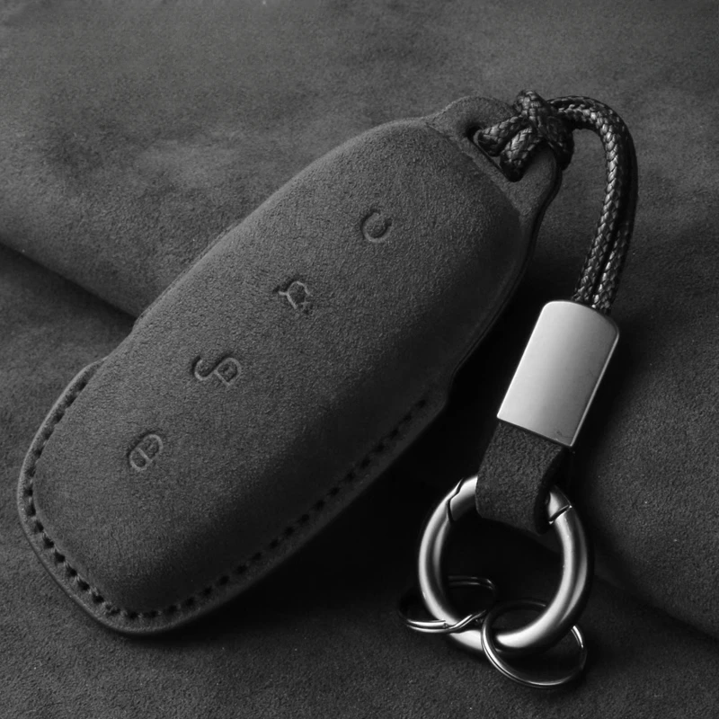 Key Cover for DENZA D9 EV N7 DM-i 2022 PHEV Key Case Bag Car Alcantara Suede Shell Buckle Keychain Interior Supplies Accessories
Key Cover for DENZA D9 EV N7 DM-i 2022 PHEV Key Case Bag Car Alcantara Suede Shell Buckle Keychain Interior Supplies Accessories