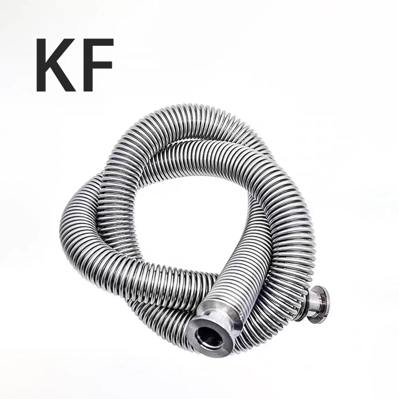 Гибкая гофрированная вакуумная труба KF для быстрой установки, из нержавеющей стали 304, с эластичным компенсатором и фитингами для формованных труб
Гибкая гофрированная вакуумная труба KF для быстрой установки, из нержавеющей стали 304, с эластичным компенсатором и фитингами для формованных труб