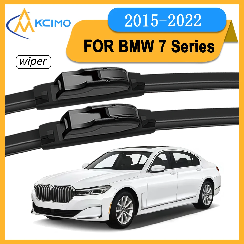 All-Weather Performance Windshield Wipers Direct Fit For BMW 7 Series G11/G12 2015-2022 Replacement Front Wiper Blades Set
All-Weather Performance Windshield Wipers Direct Fit For BMW 7 Series G11/G12 2015-2022 Replacement Front Wiper Blades Set