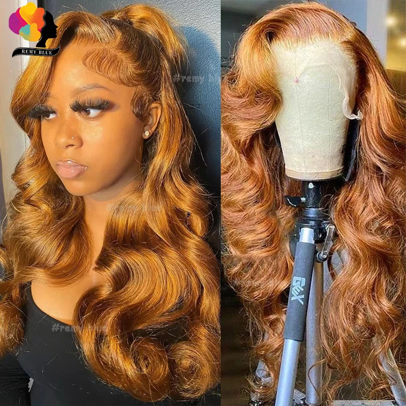Ginger Blonde Lace Front Wig Brown Colored Body Wave Human Hair Wigs 13X6 Transparent Lace Frontal Human Hair Wigs for Women
Ginger Blonde Lace Front Wig Brown Colored Body Wave Human Hair Wigs 13X6 Transparent Lace Frontal Human Hair Wigs for Women