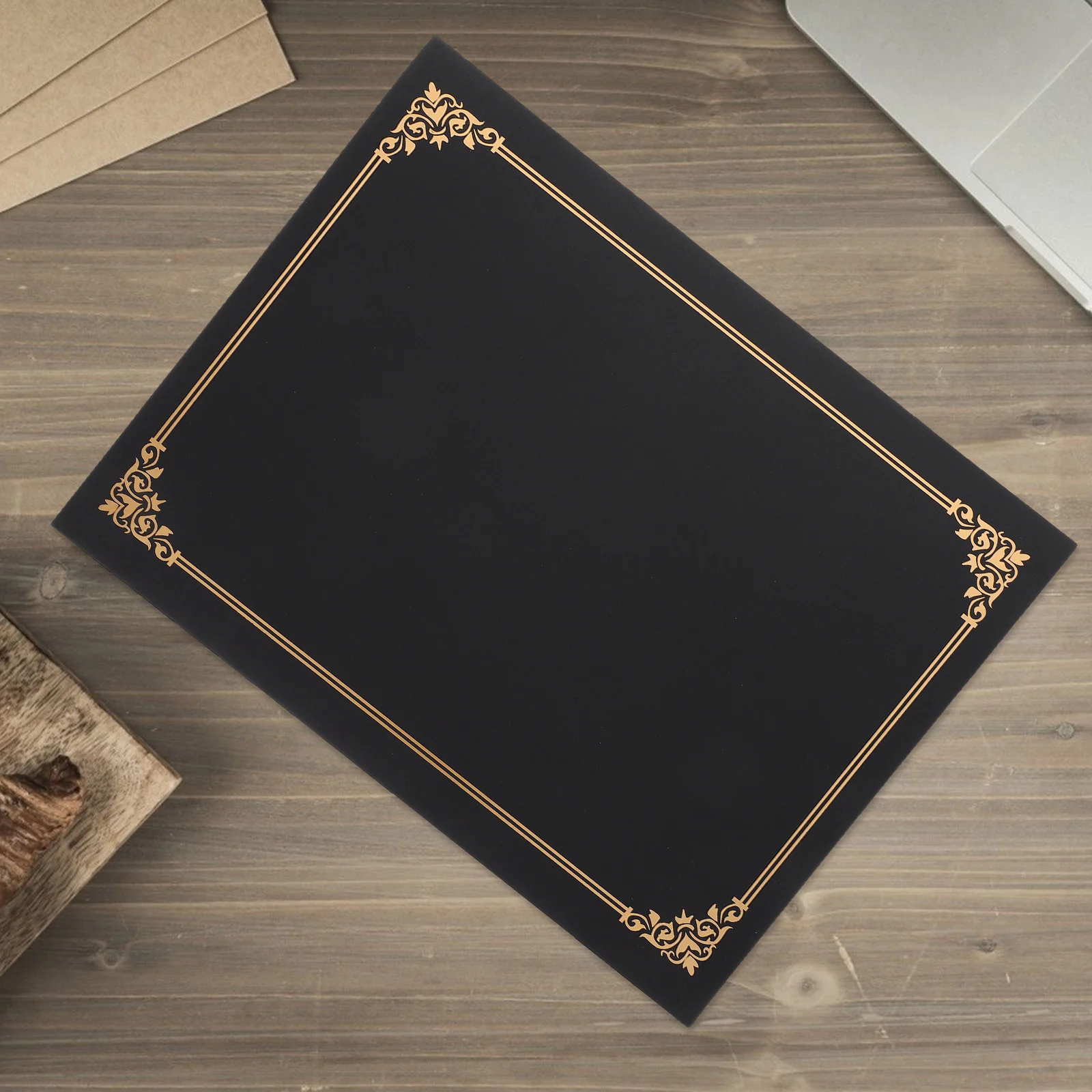 3 Pcs Cards Certificate Cover Paper Award Letter of Appointment Honor Black Diploma Miss
3 Pcs Cards Certificate Cover Paper Award Letter of Appointment Honor Black Diploma Miss