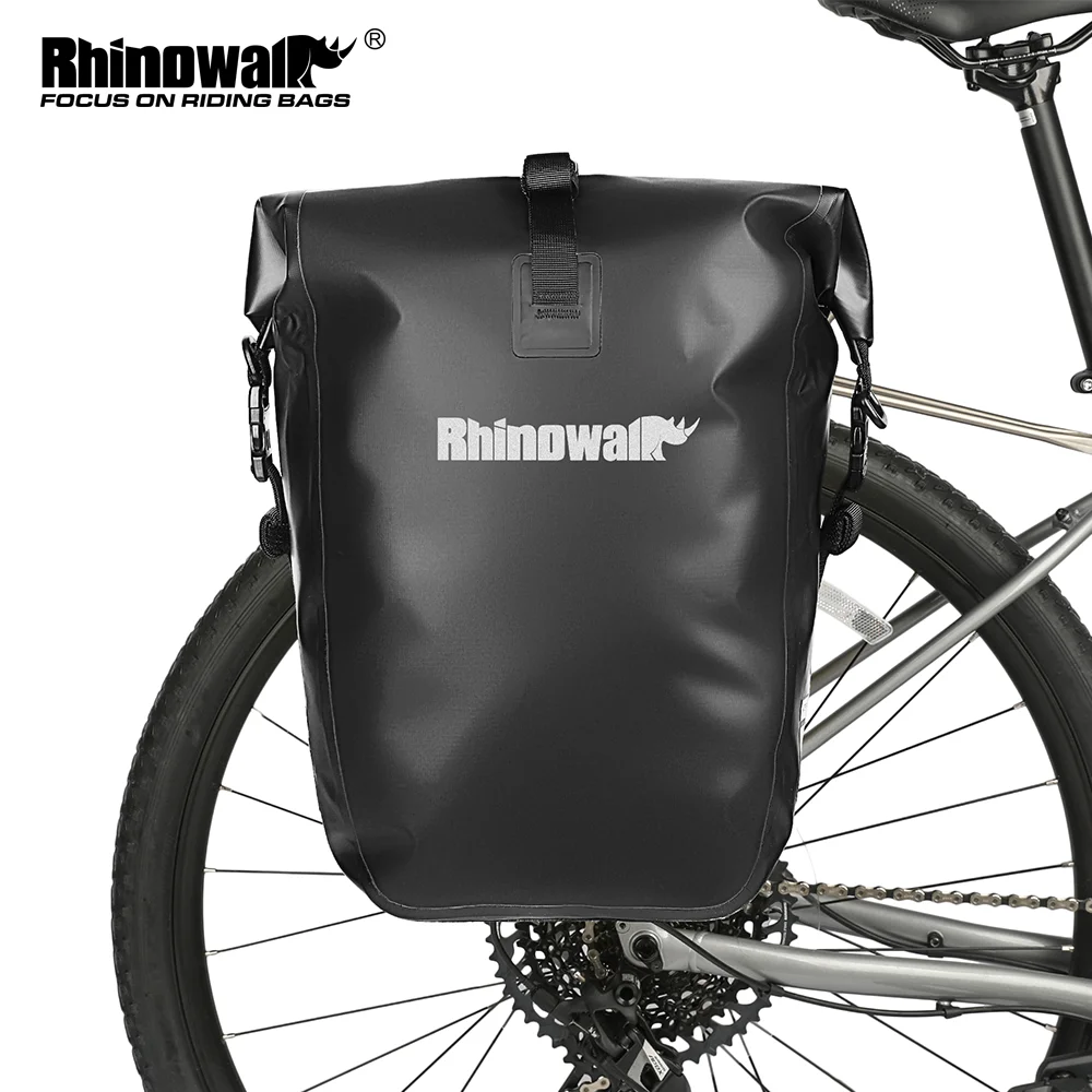 Rhinowalk Bike Saddle Bag Waterproof Cycling Back Rack Bag Pannier 1 Piece Quick Release Bag Storage Bag For Outdoor Long Trip
Rhinowalk Bike Saddle Bag Waterproof Cycling Back Rack Bag Pannier 1 Piece Quick Release Bag Storage Bag For Outdoor Long Trip