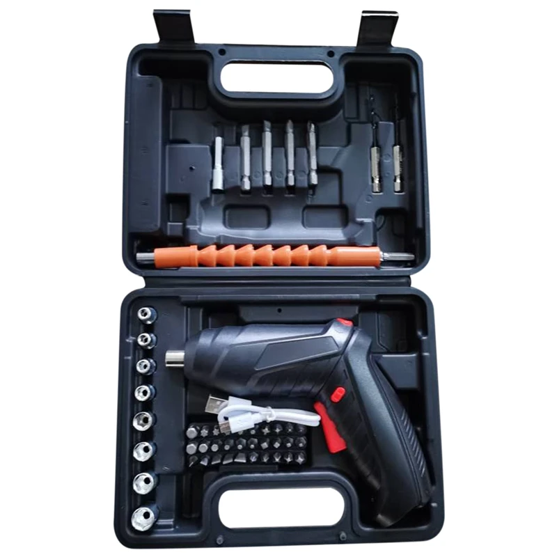 Portable Cordless USB Charging Mini Electric Screwdriver Automatic Screwdriver Hand Drill Wrench Electric Tools
Portable Cordless USB Charging Mini Electric Screwdriver Automatic Screwdriver Hand Drill Wrench Electric Tools