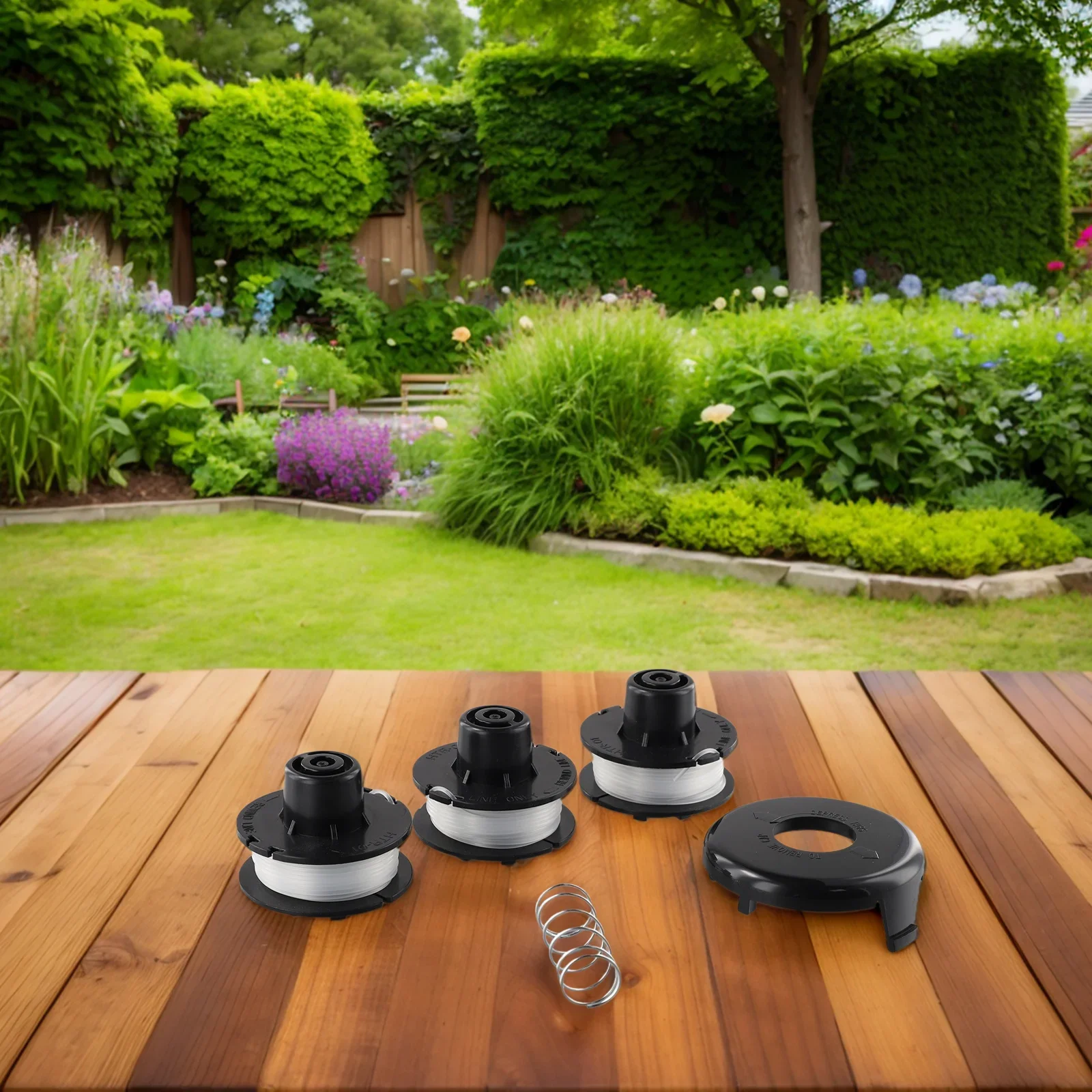 String Trimmer Parts Trimmer Spool Replacement Spools For 10" - 15" Trimmer Garden Tools Parts Brush Cutter Spool
String Trimmer Parts Trimmer Spool Replacement Spools For 10" - 15" Trimmer Garden Tools Parts Brush Cutter Spool