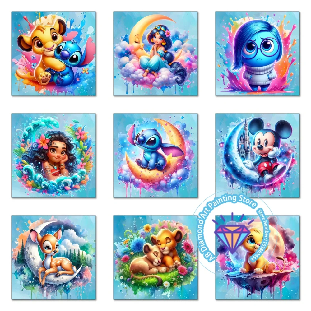 Simba Dumbo Cartoon AB Diamond Drawing Kit Square Round Diamond 5D DIY Cross Embroidery Handmade Art Exquisite Gift Home Decor
Simba Dumbo Cartoon AB Diamond Drawing Kit Square Round Diamond 5D DIY Cross Embroidery Handmade Art Exquisite Gift Home Decor