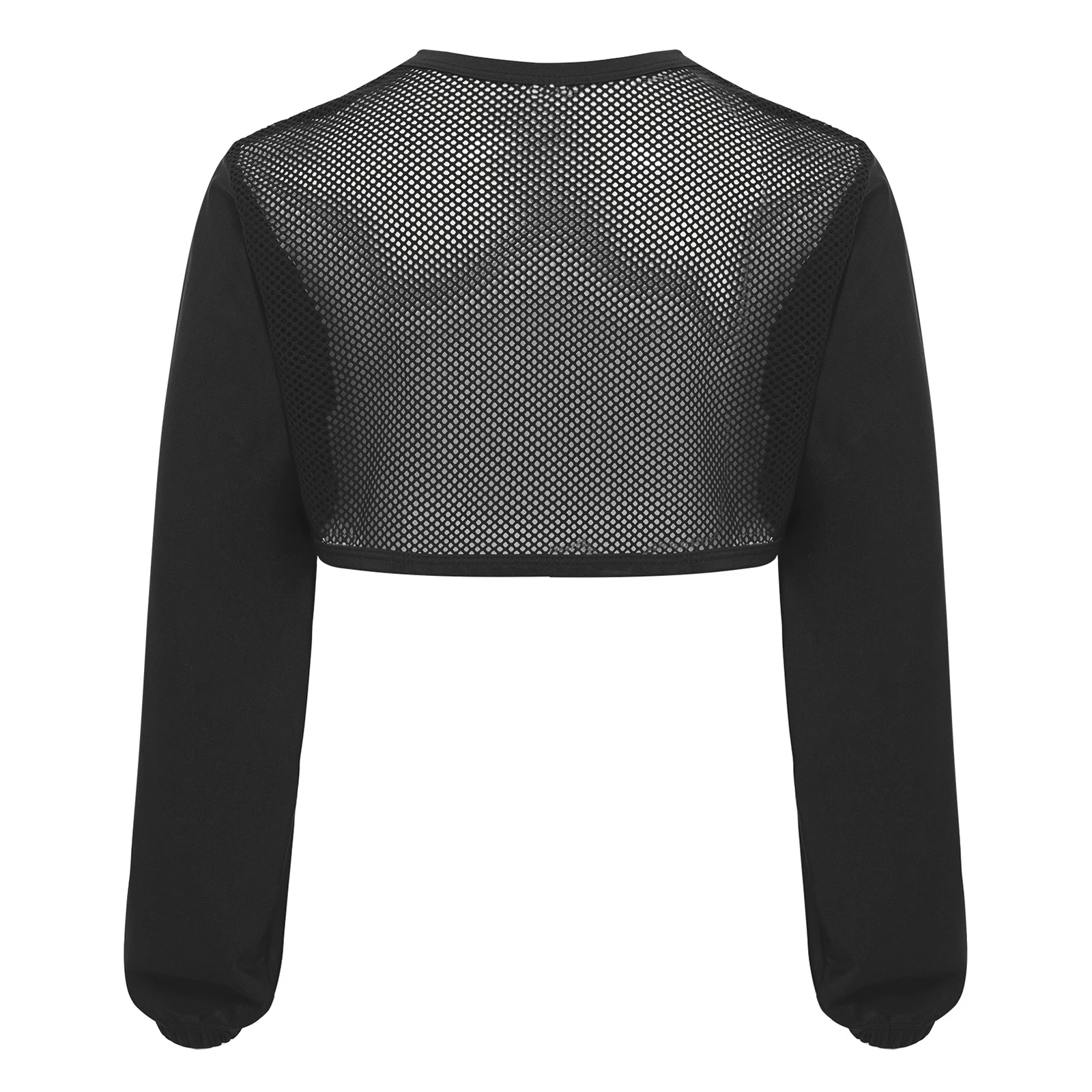 Kids Girls Fitness Hip-Hop Crop Top Hollow Out Mesh Sweatshirts Streetwear Jazz Dance Costume Tops Fashion Children Sportswear
Kids Girls Fitness Hip-Hop Crop Top Hollow Out Mesh Sweatshirts Streetwear Jazz Dance Costume Tops Fashion Children Sportswear