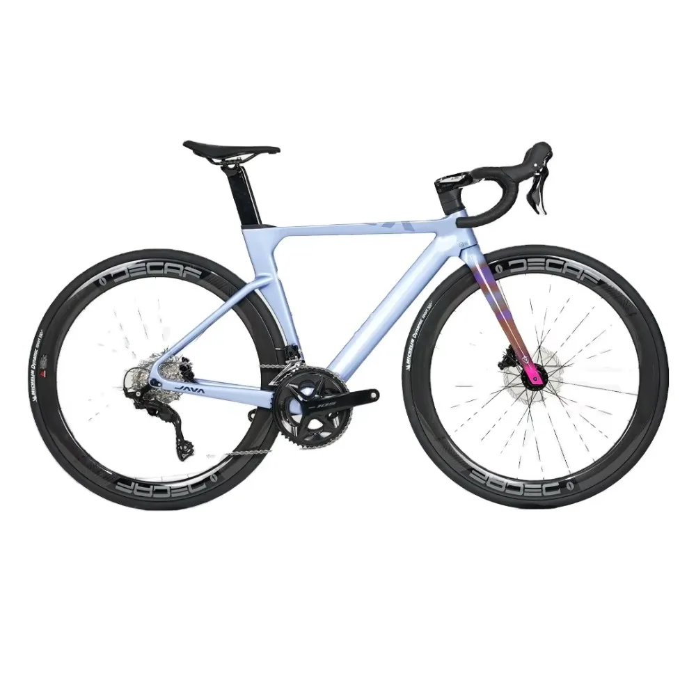 Java FUOCO TOP 24 Speed Full Carbon Fiber Adults Road Bicycle Disc Brake R7120 UCI Professional Road Racing Bike
Java FUOCO TOP 24 Speed Full Carbon Fiber Adults Road Bicycle Disc Brake R7120 UCI Professional Road Racing Bike