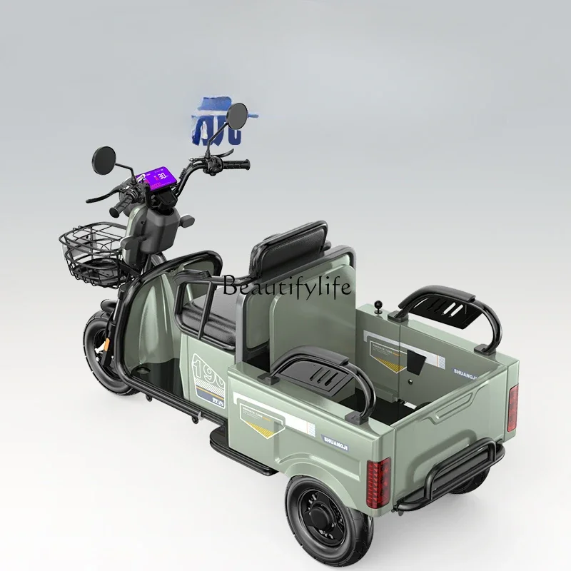 Three-wheeled electric vehicle household mountain cargo small scooterL
Three-wheeled electric vehicle household mountain cargo small scooterL